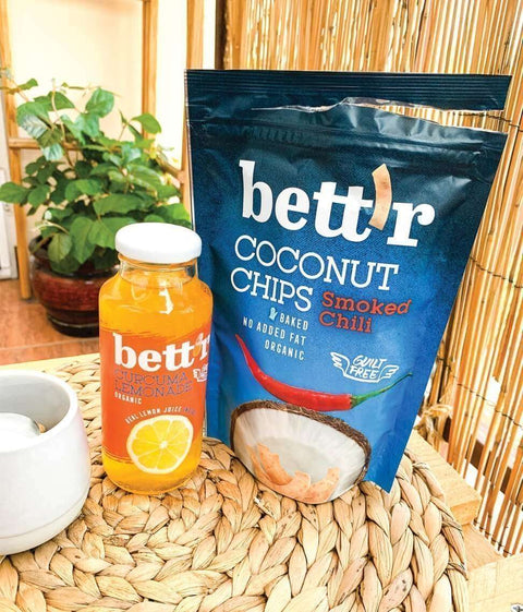 Bio kokosové chipsy uzené chilli