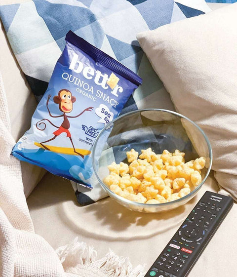 Bio Quinoa Snacks Mořská sůl