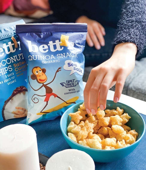 Bio Quinoa Snacks Mořská sůl