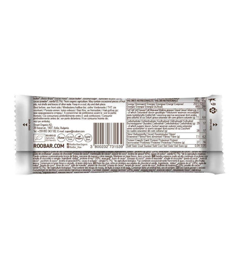 Bio proteinová čokoláda a vanilka