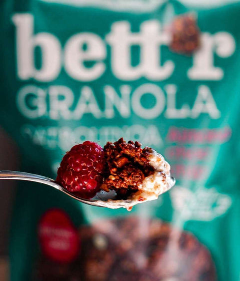 BIO granola s mandlemi a čokoládou