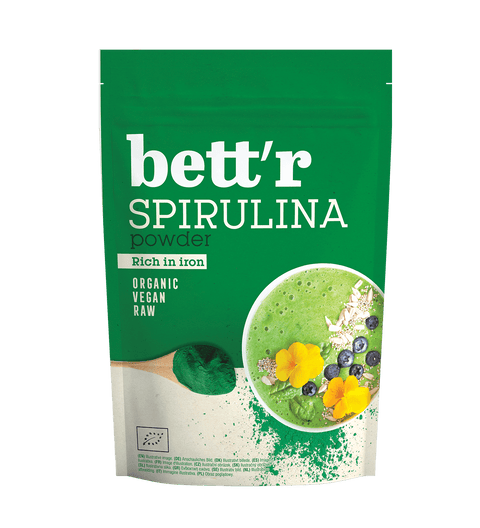 BIO prášek ze zelené spiruliny