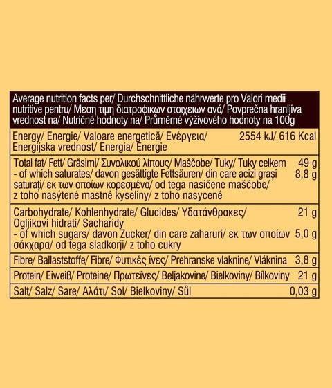 Organické mleté ​​kešu ořechy