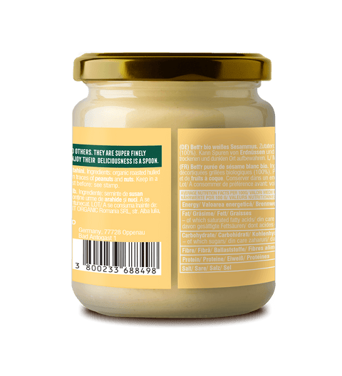 BIO bílé sezamové tahini