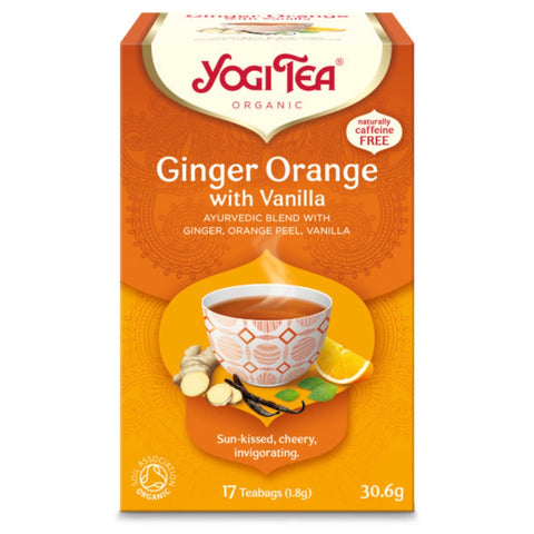 Ginger Orange Vanilla Tea  Yogi Tea