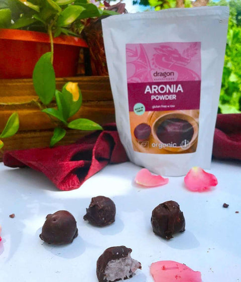 Organický prášek Aronia