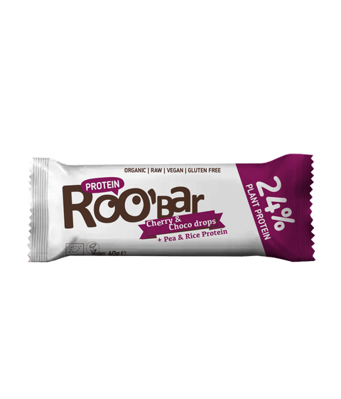 Bio Proteinová tyčinka Cherry & Choco Drops