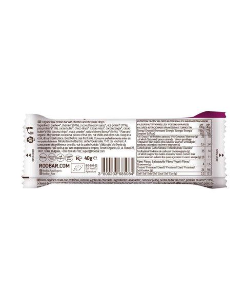 Bio Proteinová tyčinka Cherry & Choco Drops