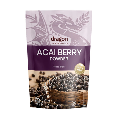 Organický prášek z Acai Berry