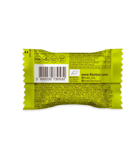 Bio Choc Chip & Matcha míček s živými kulturami