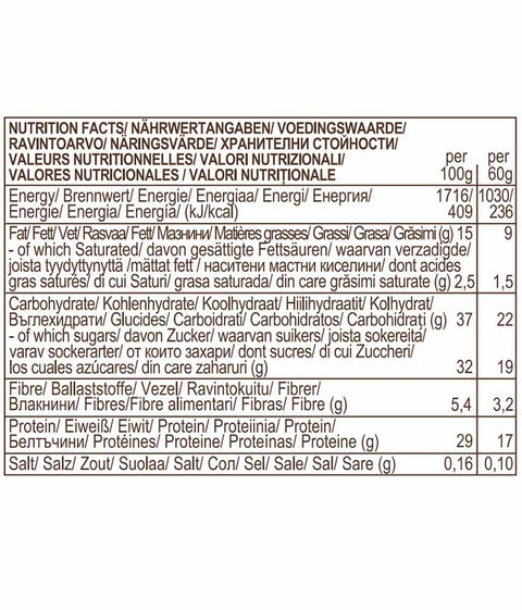 Bio proteinová tyčinka s chia a spirulinou