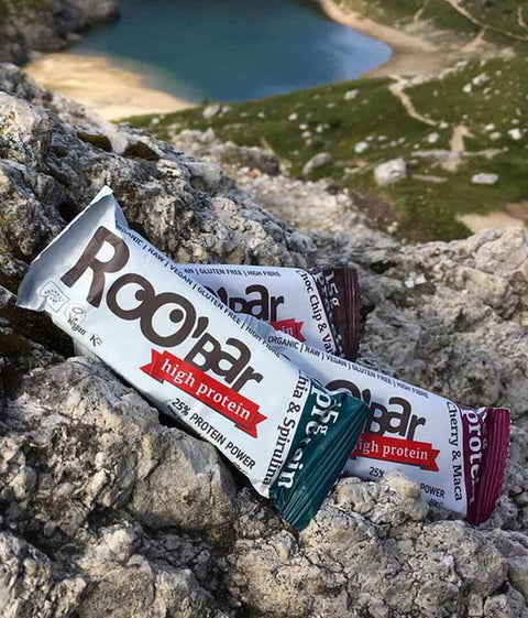 Bio proteinová tyčinka s chia a spirulinou