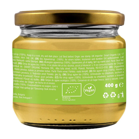 Organický agávový sirup, 400 g, Dragon Superfoods