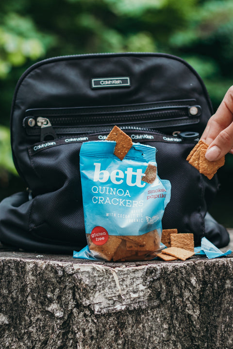 Bio Quinoa Crackers Uzená červená paprika