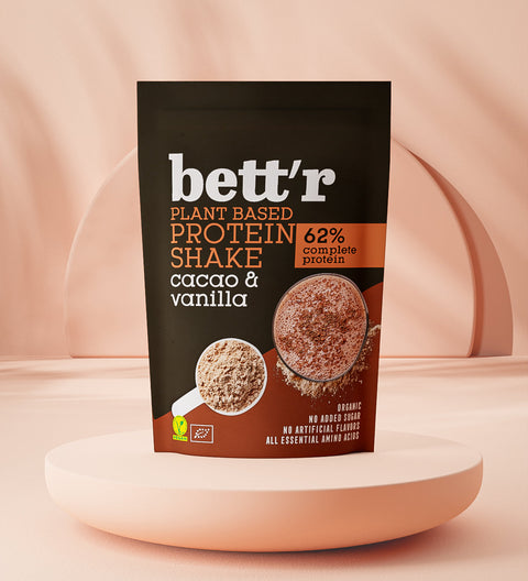 BIO proteinový koktejl kakao a vanilka
