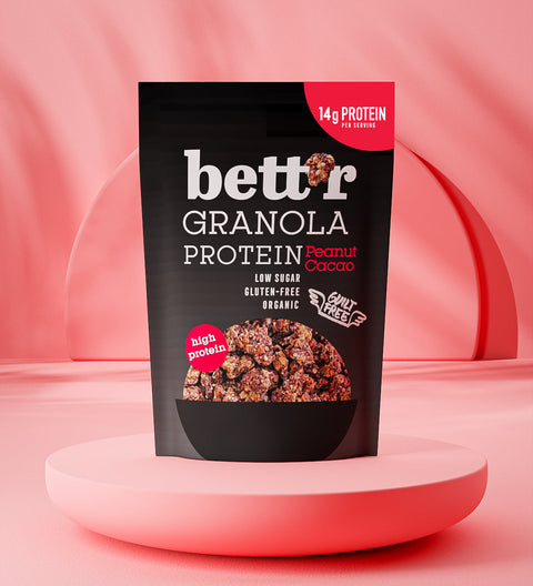 BIO Protein Granola Pistácie a Kakao