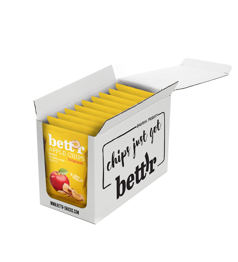 Bio jablečné chipsy