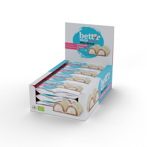Bett’r Organic Wafer with Coconut & White Almond