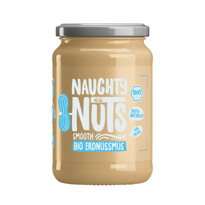 Jemné organické arašídové máslo