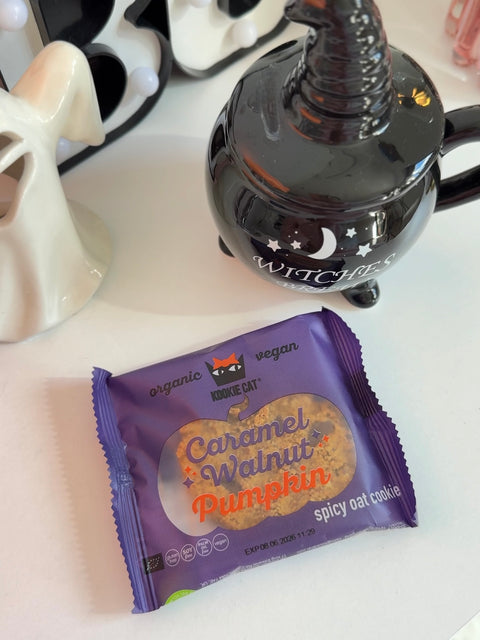 BIO podzimní cukroví s dýní a karamelizovanými vlašskými ořechy