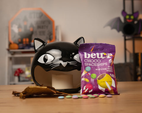 Bomboane Color Choco Spaceships Bio Vegan Bett'r