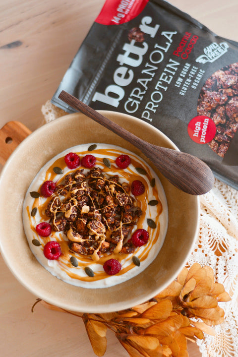 BIO Protein Granola Pistácie a Kakao