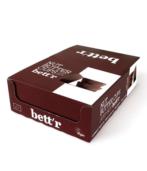 Bio Bett'r Nut Butter Cups Mix Box - lískový ořech, mandle a arašídy