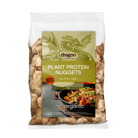 Bio rostlinný protein, kousnutí