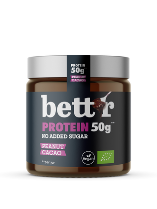 Bio Proteinová pomazánka Arašídy a kakao bez přidaného cukru