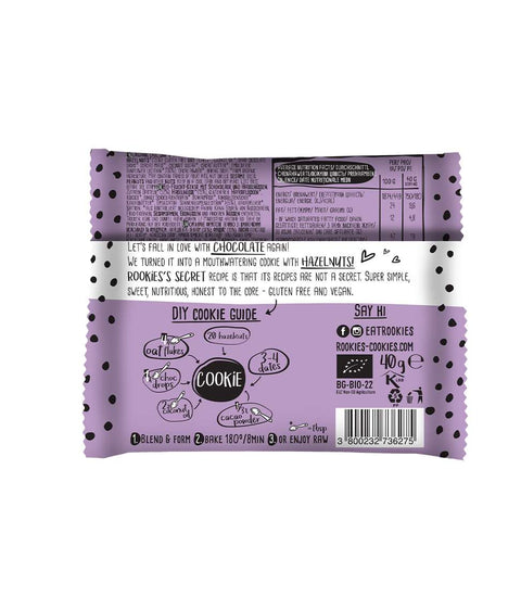 BIO Cookie Choc chips a lískový oříšek