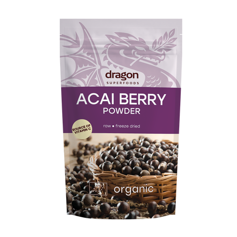 Organický prášek z Acai Berry