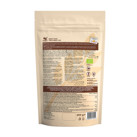 Organický mandlový protein