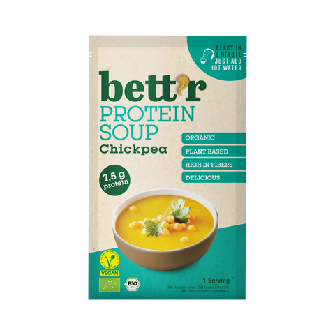 BIO proteinová polévka s cizrnou