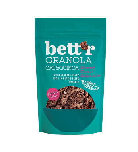 BIO granola s mandlemi a čokoládou