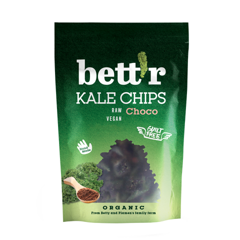 Organické kapustové chipsy Choco