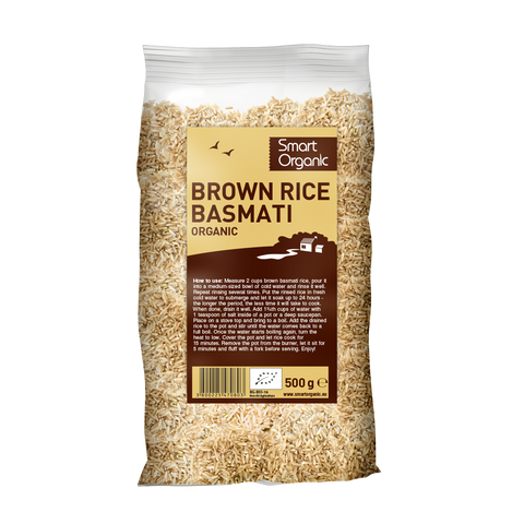 BIO rýže basmati, hnědá